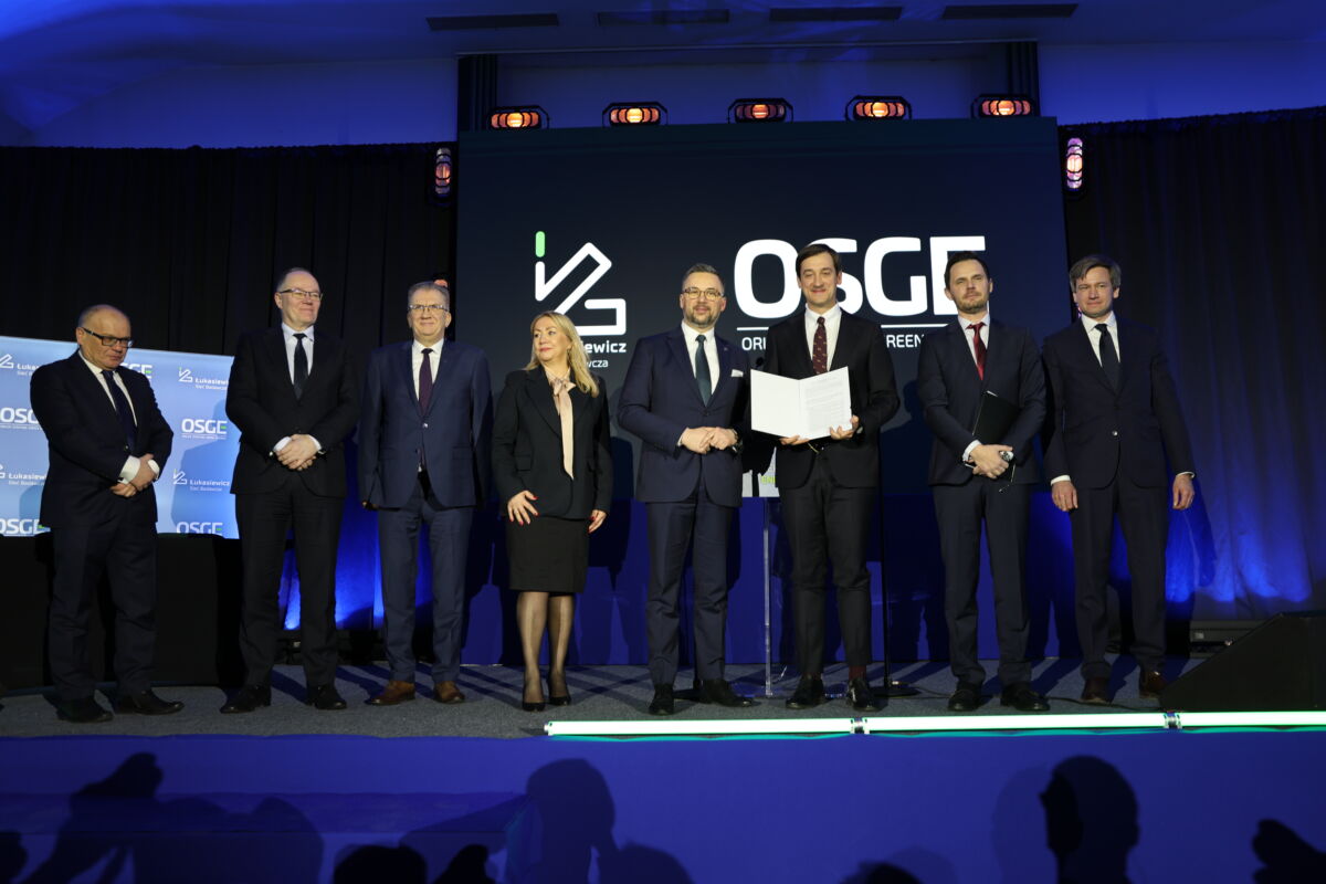 Podpisanie porozumienia między Siecią Badawczą Łukasiewicz a OSGE