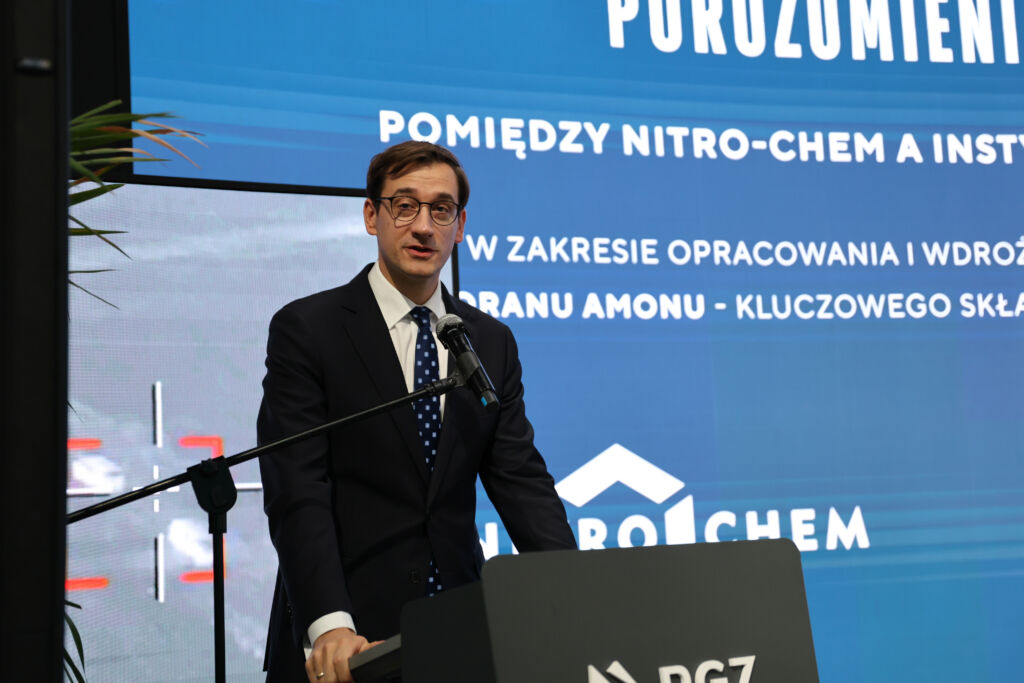 Prezes Centrum Łukasiewicz dr Hubert Cichocki