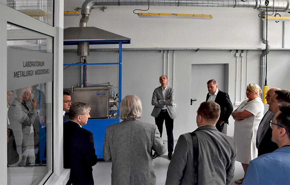 Otwarcie Laboratorium Metalurgii Wodorowej w Grupie Badawczej: Procesy Surowcowe.