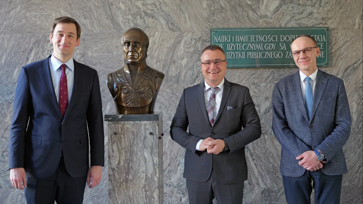 Wizyta Prezesa Sieci Badawczej Łukasiewicz w Łukasiewicz – GIT