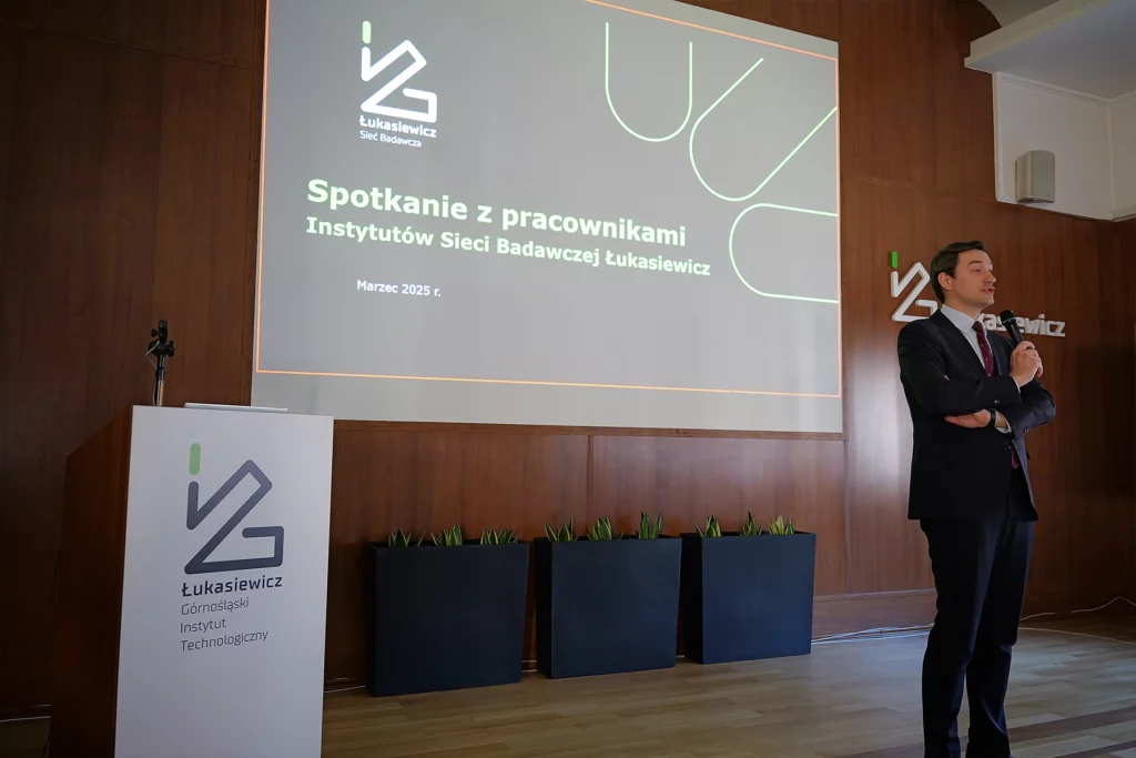 Wizyta Prezesa Sieci Badawczej Łukasiewicz w Łukasiewicz – GIT