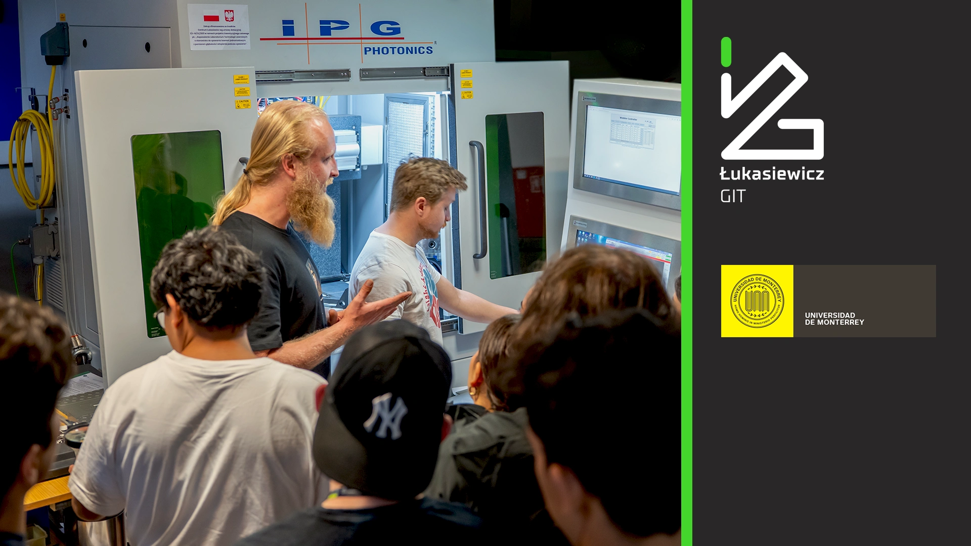 Visit of Universidad de Monterrey (UDEM) students at Łukasiewicz – Upper Silesian Institute of Technology