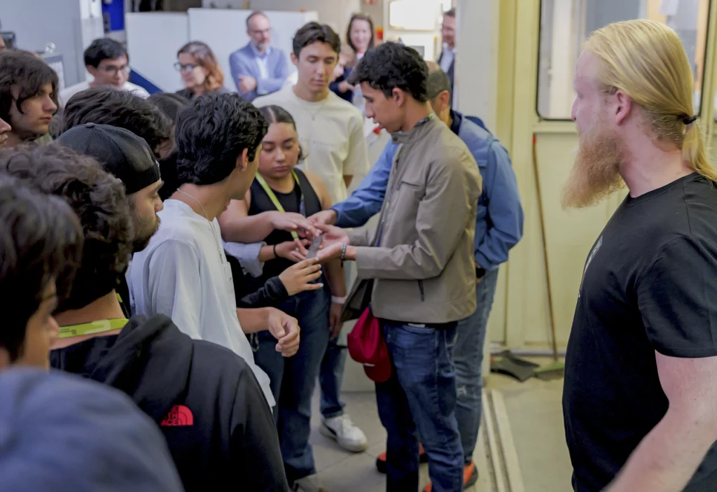 Visit of Universidad de Monterrey (UDEM) students at Łukasiewicz – Upper Silesian Institute of Technology