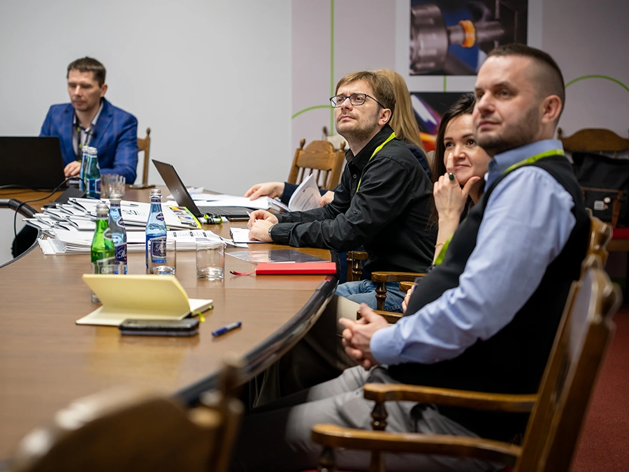 Meeting as part of the VIOLET project – under the Erasmus+ programme – at Łukasiewicz – GIT