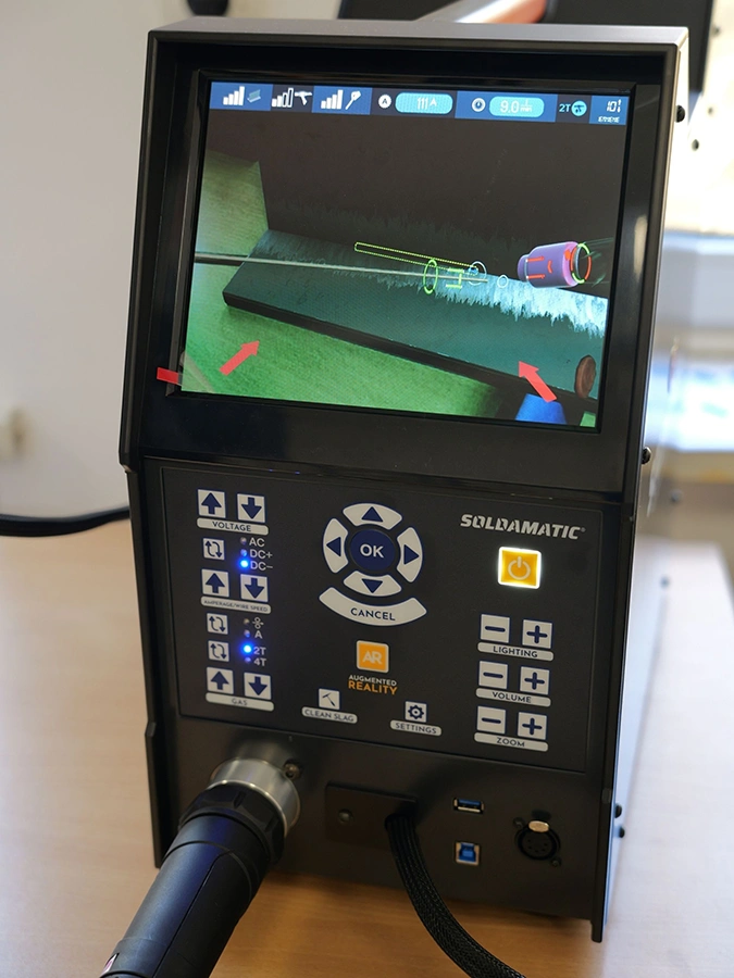 AR welding workshop