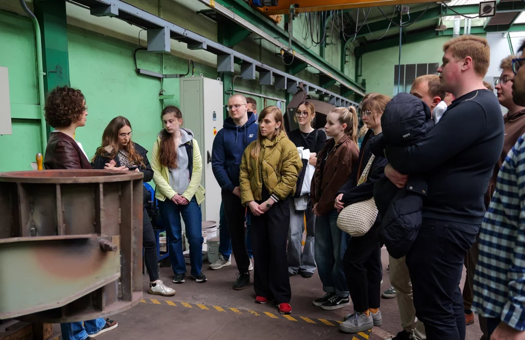 Studenci politechnik z wizytą w Łukasiewicz – GIT