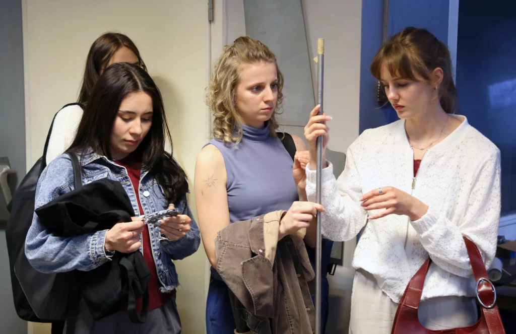 Studenci politechnik z wizytą w Łukasiewicz – GIT