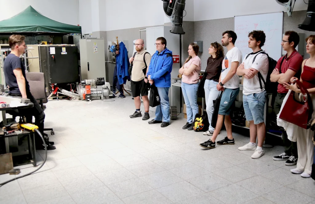 Studenci politechnik z wizytą w Łukasiewicz – GIT