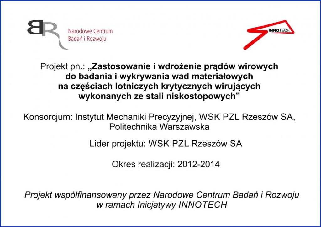 NCBiR zastosowanie