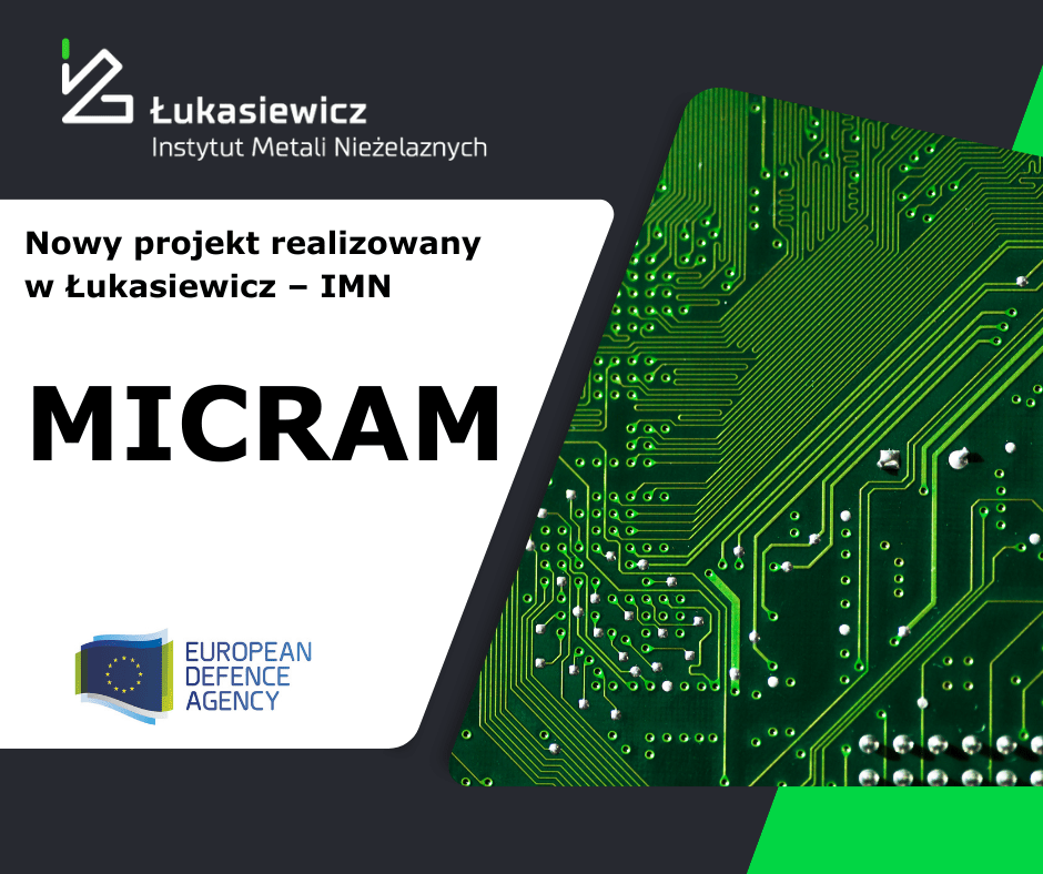 Logotyp projektu MICRAM
