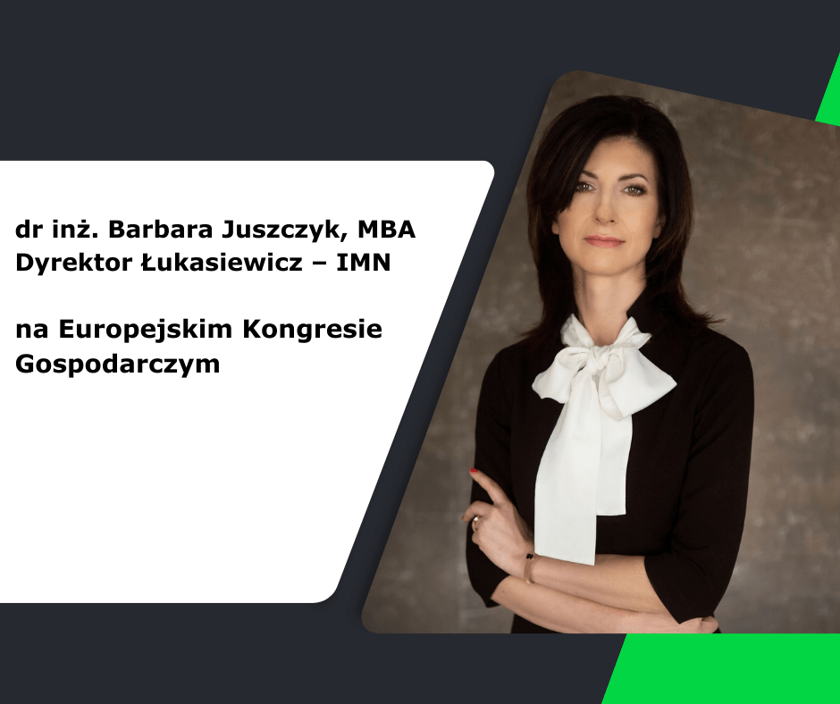 Kobieta w czarnej sukience, dyrektor Łukasiewicz - IMN