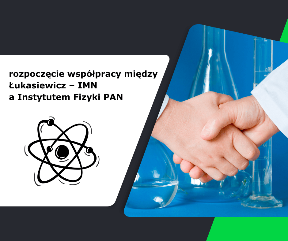 Zdjęcie współpracy, ikona nauki , informacja o współpracy z instytutem PAN
