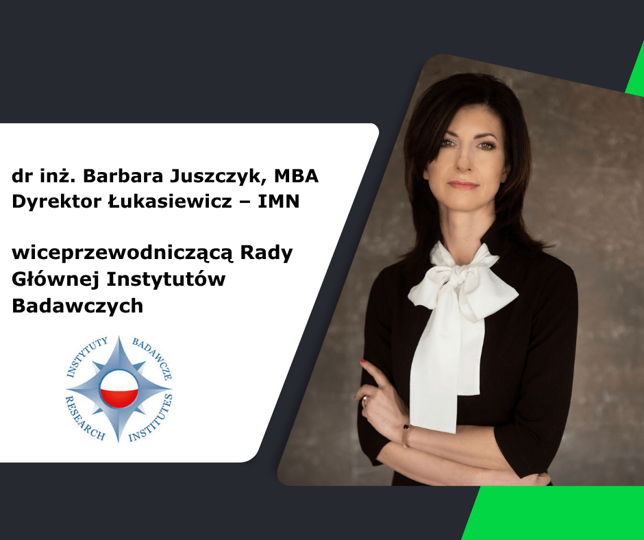 Kobieta w czarnej sukience, Dr inż. Barbara Juszczyk, MBA wiceprzewodnicząca RGIB