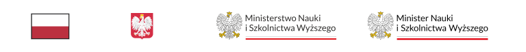 4 logotypy, Godło z orłem, Flaga dwukolorowa Polski, Minister Nauki i Szkolnictwa, Ministerstwo Nauki i Szkolnictwa
