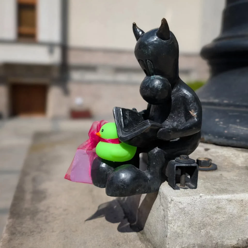 Bebok z kaczką