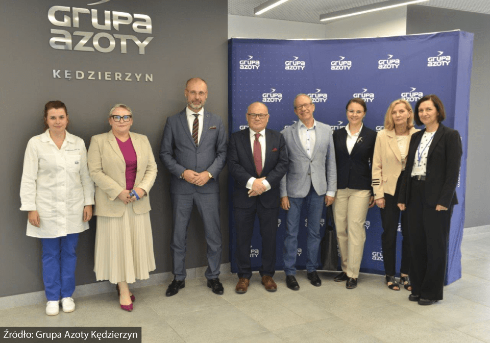 Fotografia ze spotkania z Grupą Azoty Kędzierzyn