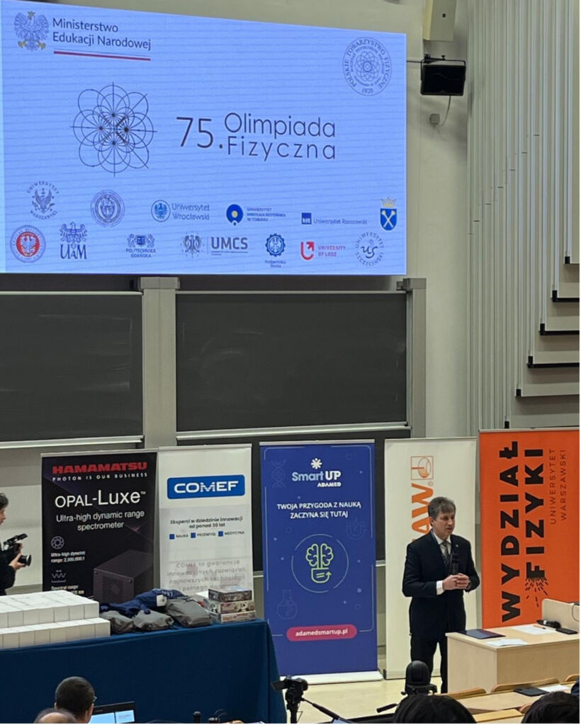 Olympians at Lukasiewicz, Lukasiewicz - ITECH partner of Physical Olympiad