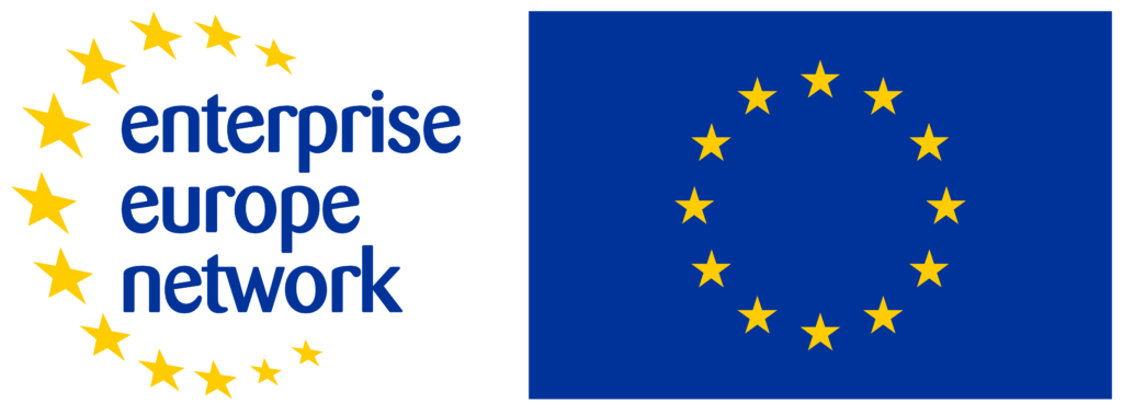 Logo Enterprise Europe Network i Unii Europejskiej