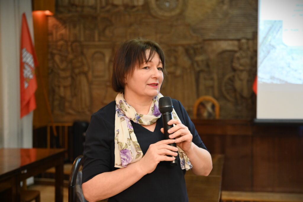 dr hab. inż. Renata Żyłła wygłasza wykład