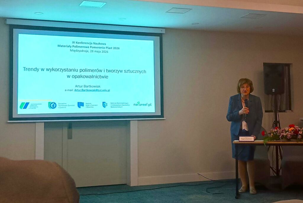 Wykład podczas konferencji naukowej