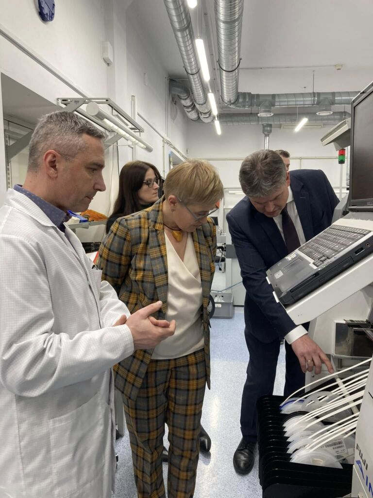 hosting representatives of the Ministry of Science and Higher Education