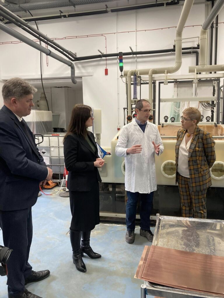 hosting representatives of the Ministry of Science and Higher Education
