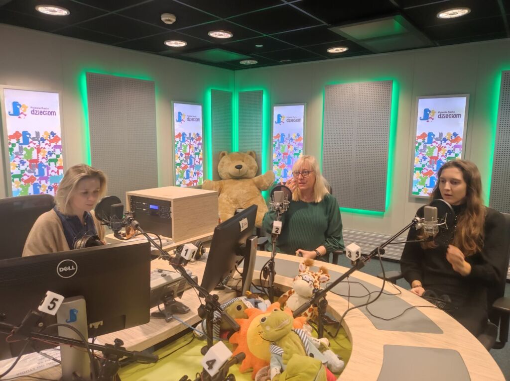 Katarzyna Kołacz in Polish Radio to Children