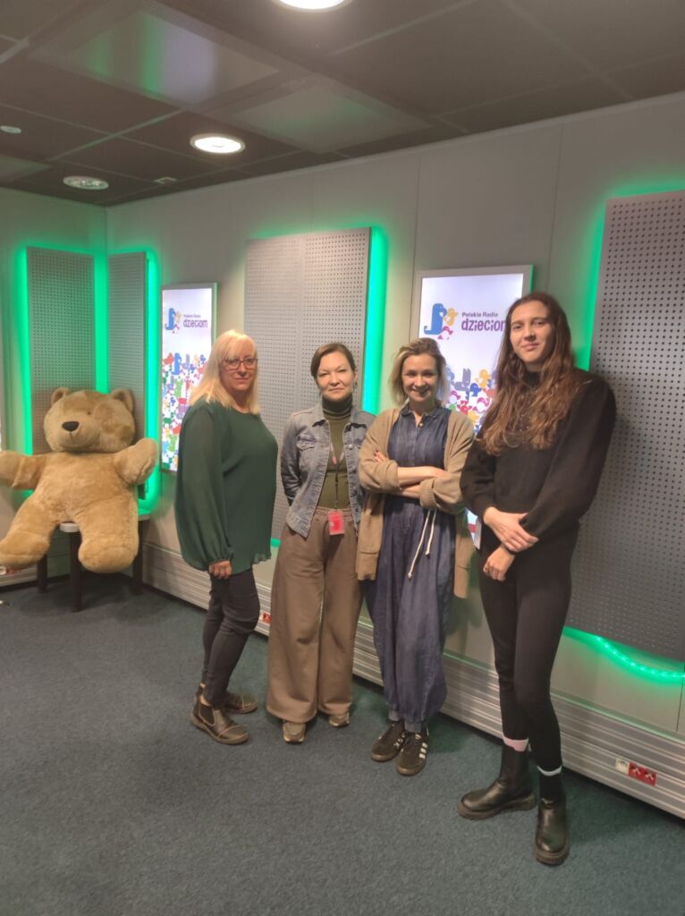 Katarzyna Kołacz in Polish Radio to Children