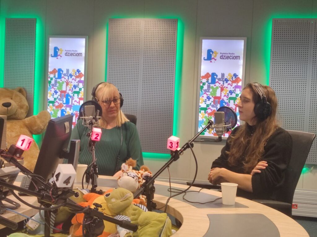 Katarzyna Kołacz in Polish Radio to Children
