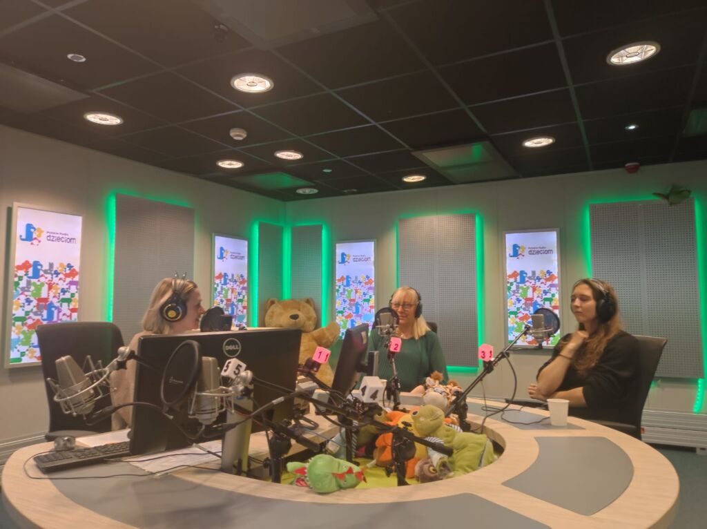 Katarzyna Kołacz in Polish Radio to Children