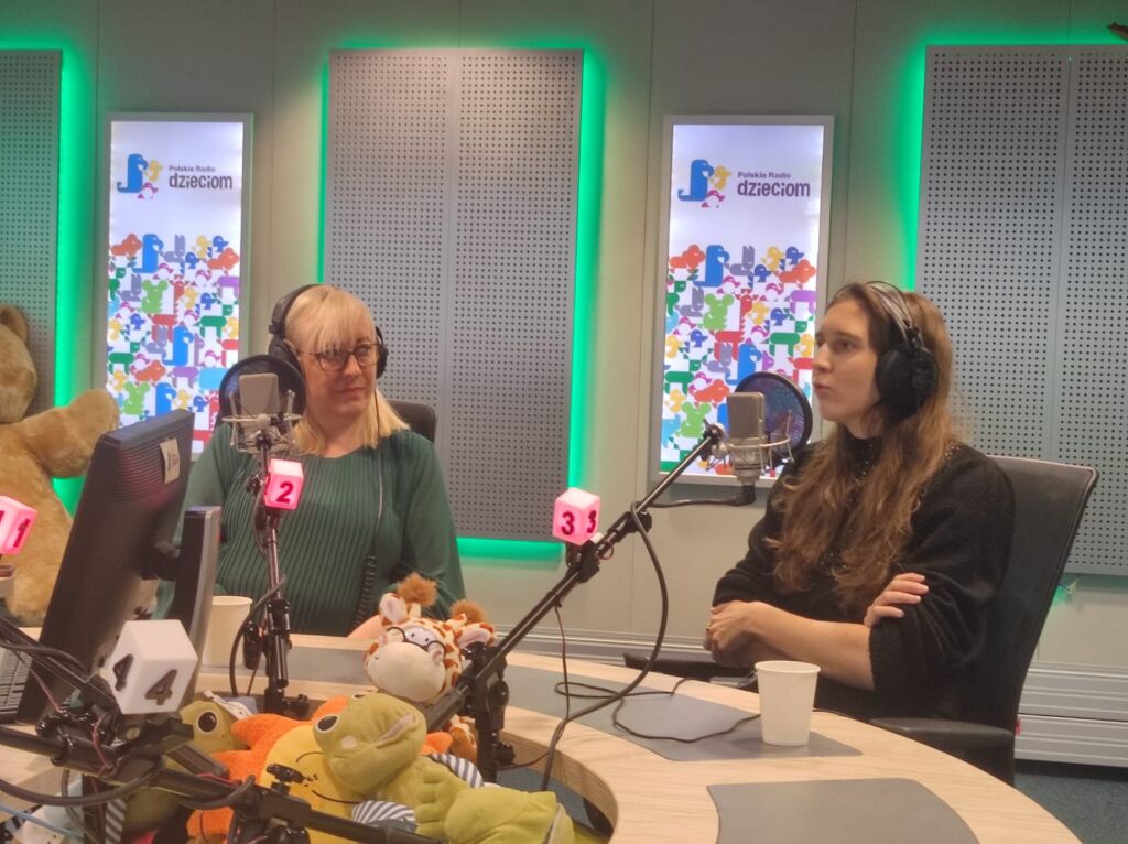 Katarzyna Kołacz in Polish Radio to Children
