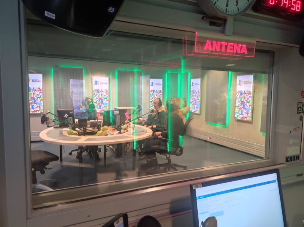 Katarzyna Kołacz in Polish Radio to Children