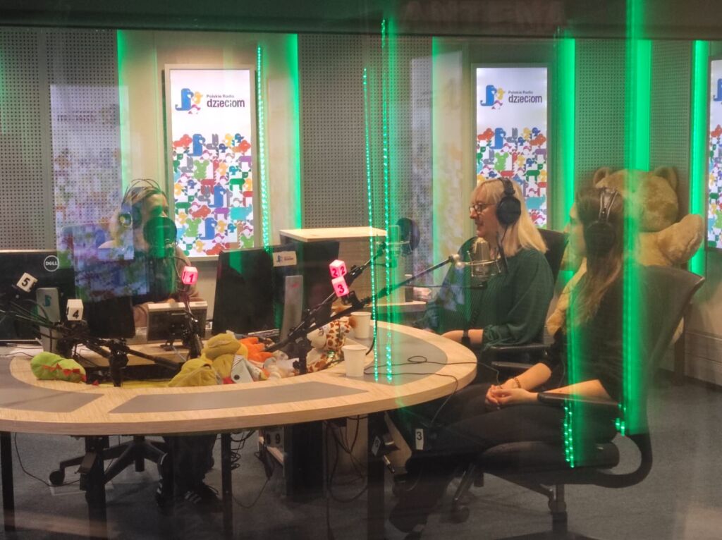 Katarzyna Kołacz in Polish Radio to Children
